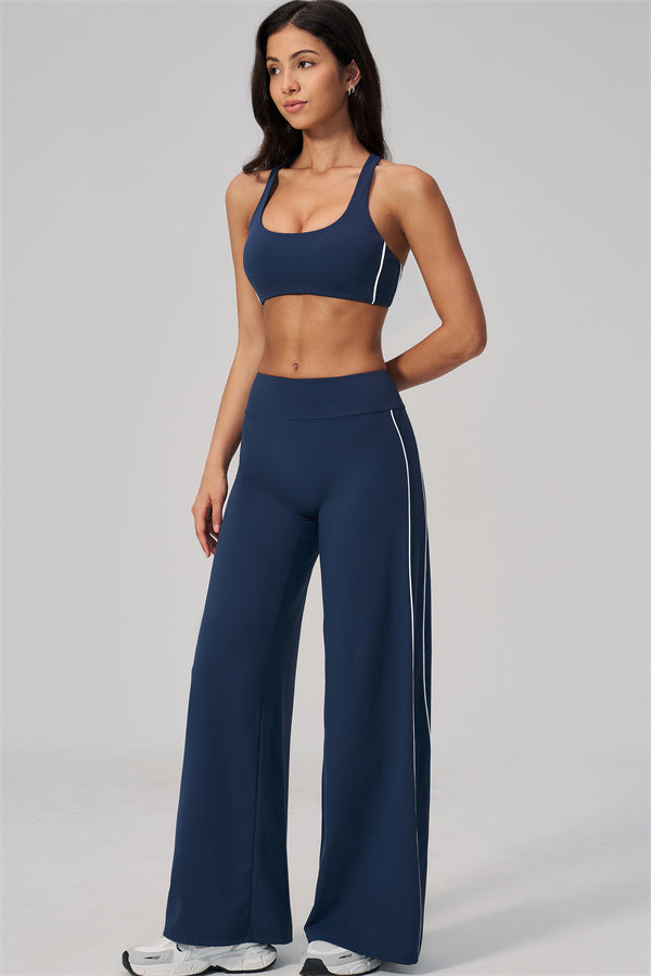 The Breathe Sports Bra Straight Leg Pants 2-Piece Set