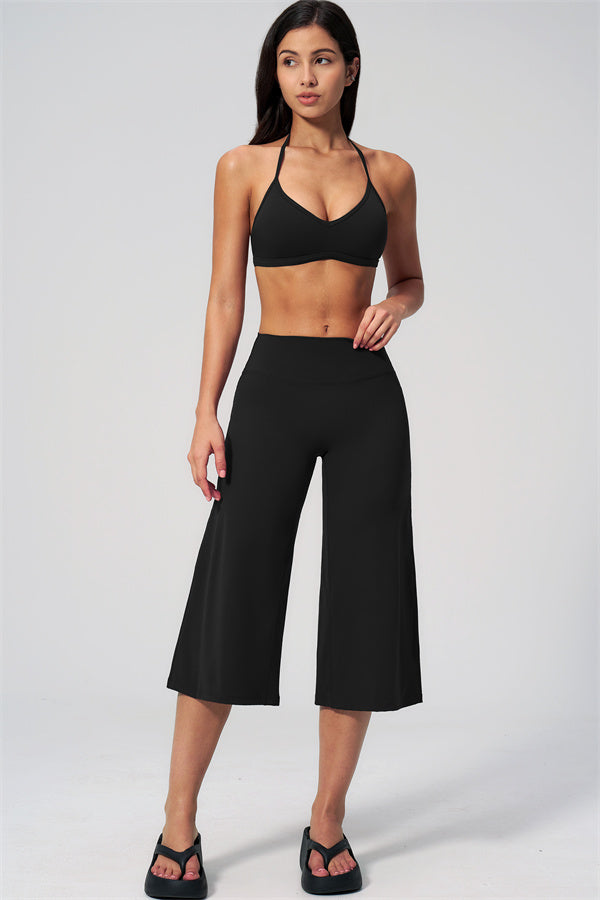 The Nexus Sports Bra Wide-Leg Crop 2-Piece Set