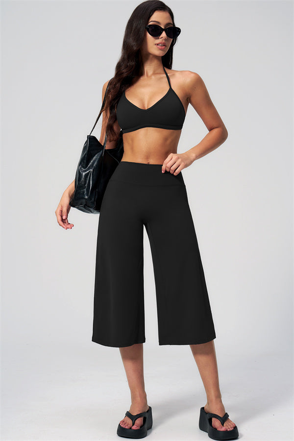 The Nexus Sports Bra Wide-Leg Crop 2-Piece Set