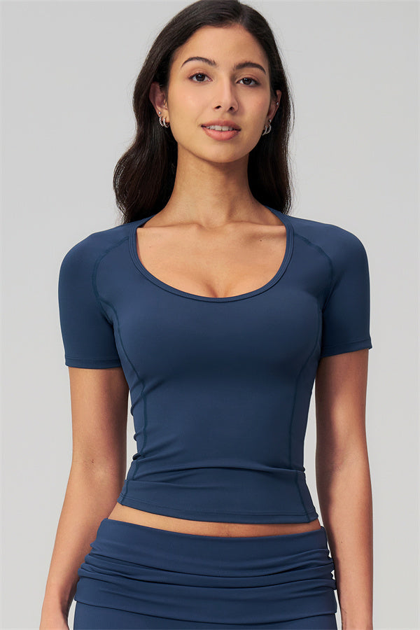 The Daring T-shirt Straight Leg Pants 2-Piece Set