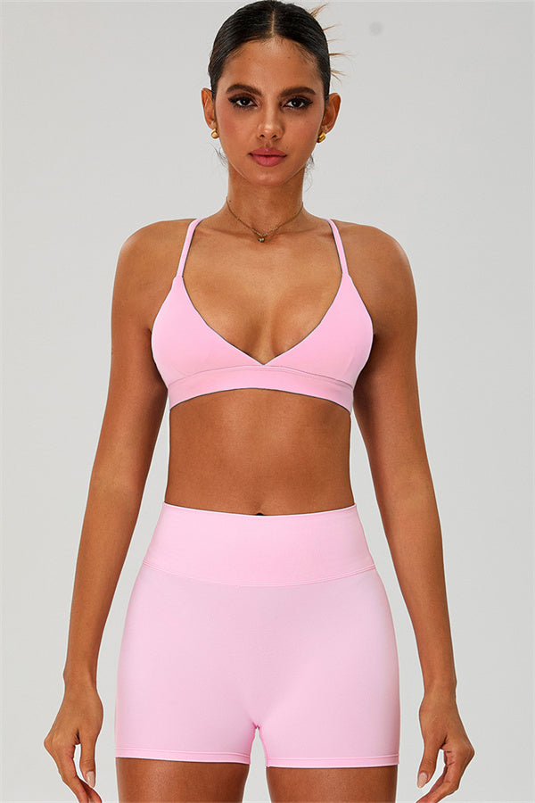 The Ember Sports Bra Shorts 2-Piece Set