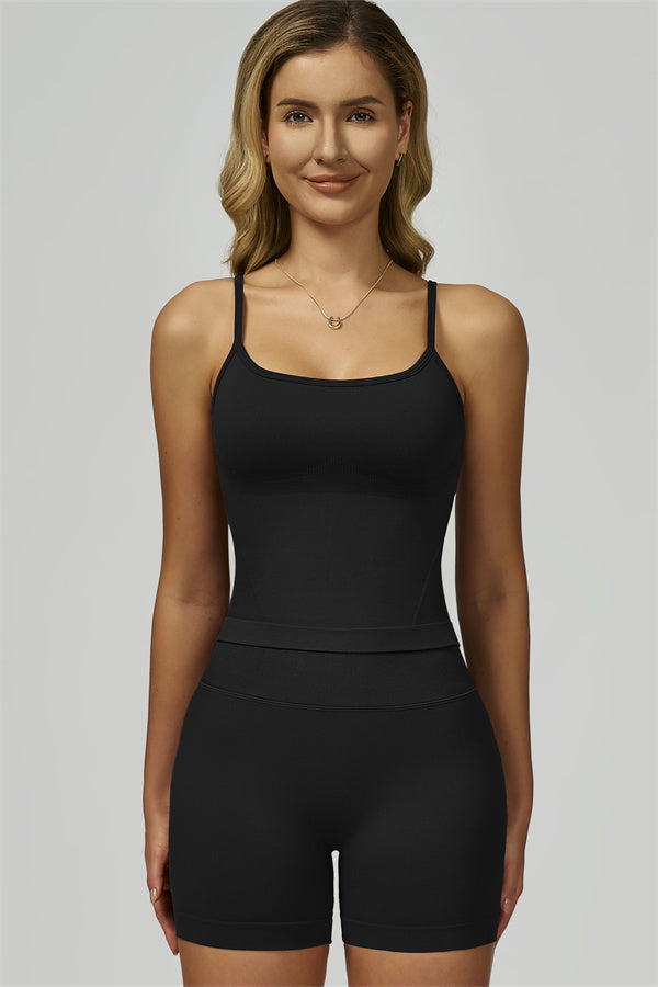 The Prime Crop Top Shorts 2-Piece Set