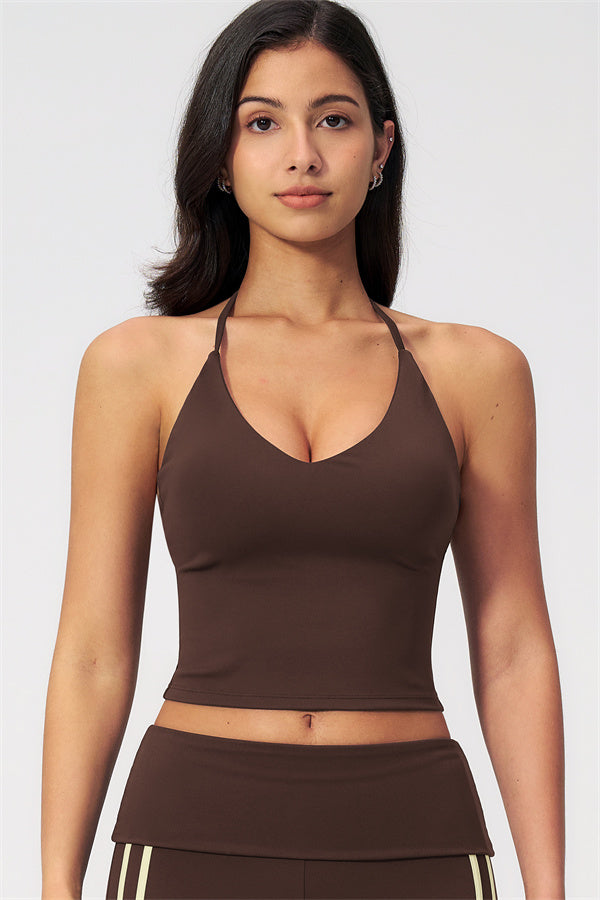 The Evoke Crop Top Capri Leggings 2-Piece Set