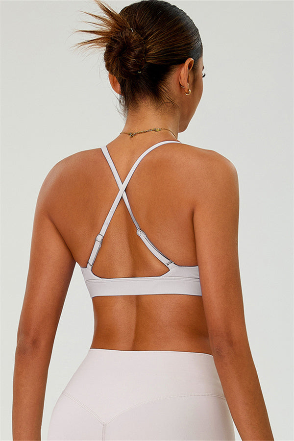 The Ember Sports Bra Crop Top Leggings 3-Piece Set