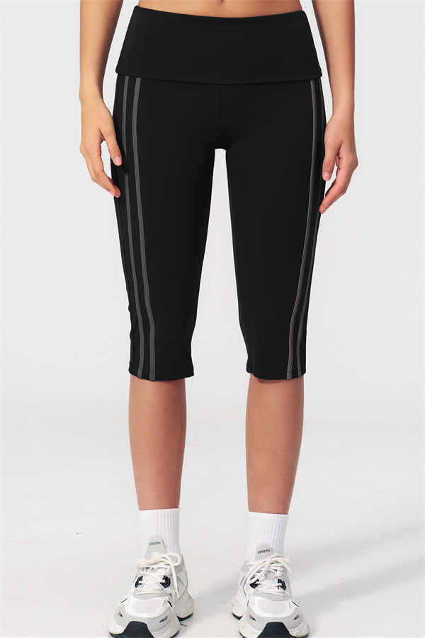 The Evoke Racerback Sports Bra Capri Leggings 2-Piece Set