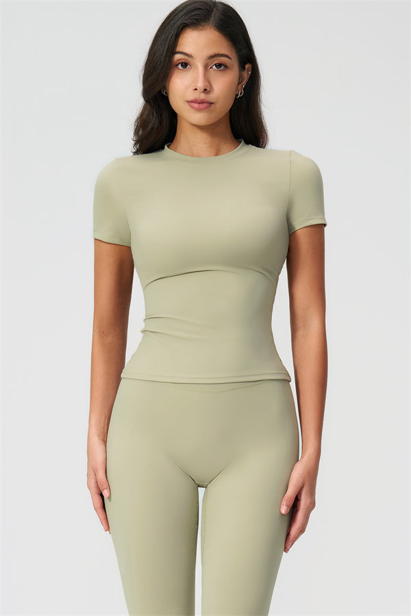 The Twirl T-shirt Capri Leggings 2-Piece Set