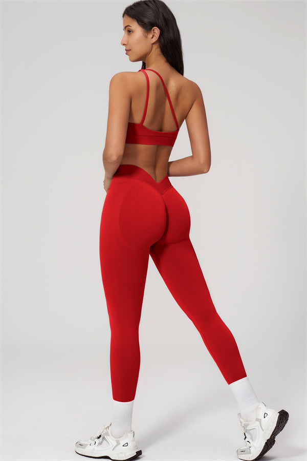 The Empower One-Shoulder Sports Bra