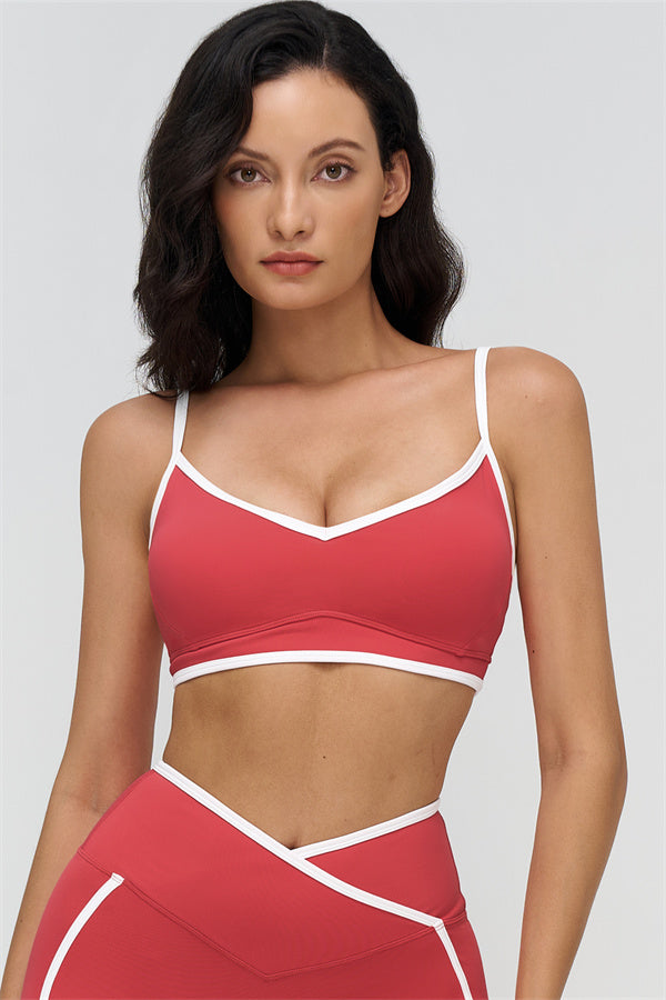 The Crave Contrast Sports Bra