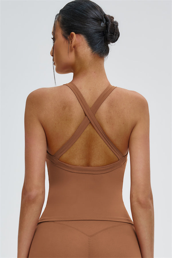The Slate X-Back Top