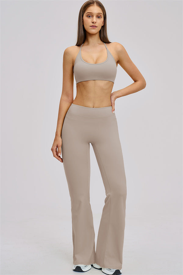 The Stride Sports Bra Flared Leggings 2-Piece Set